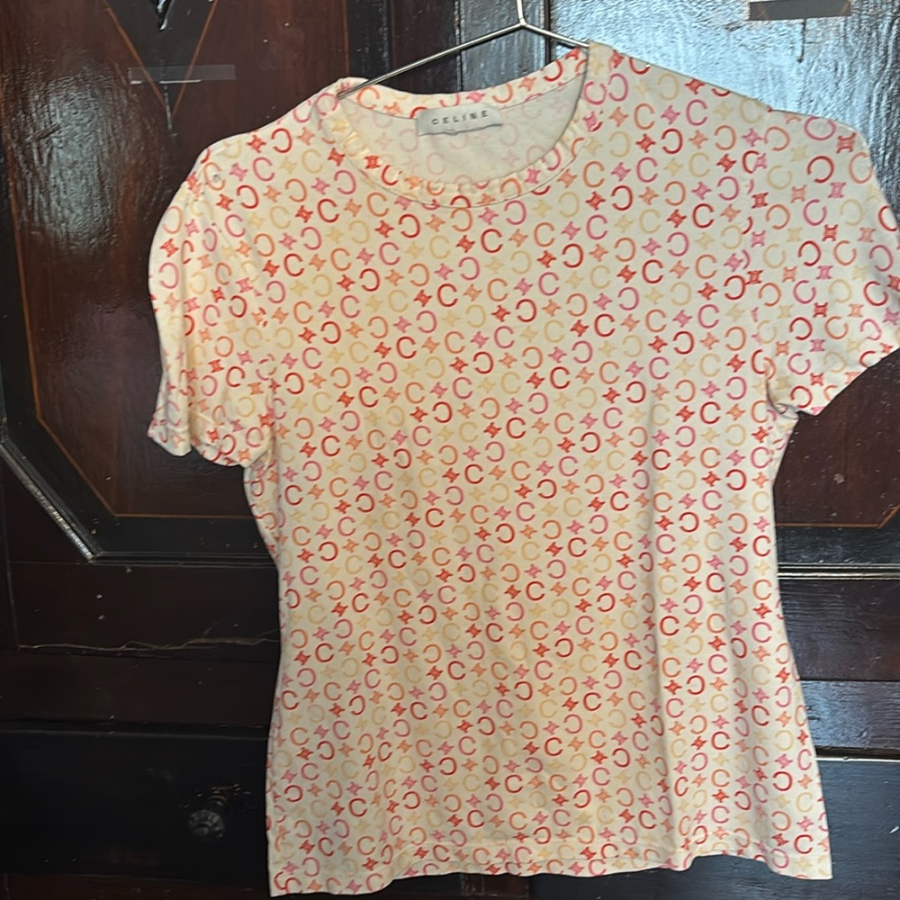 Authentic Celine worn tshirt
